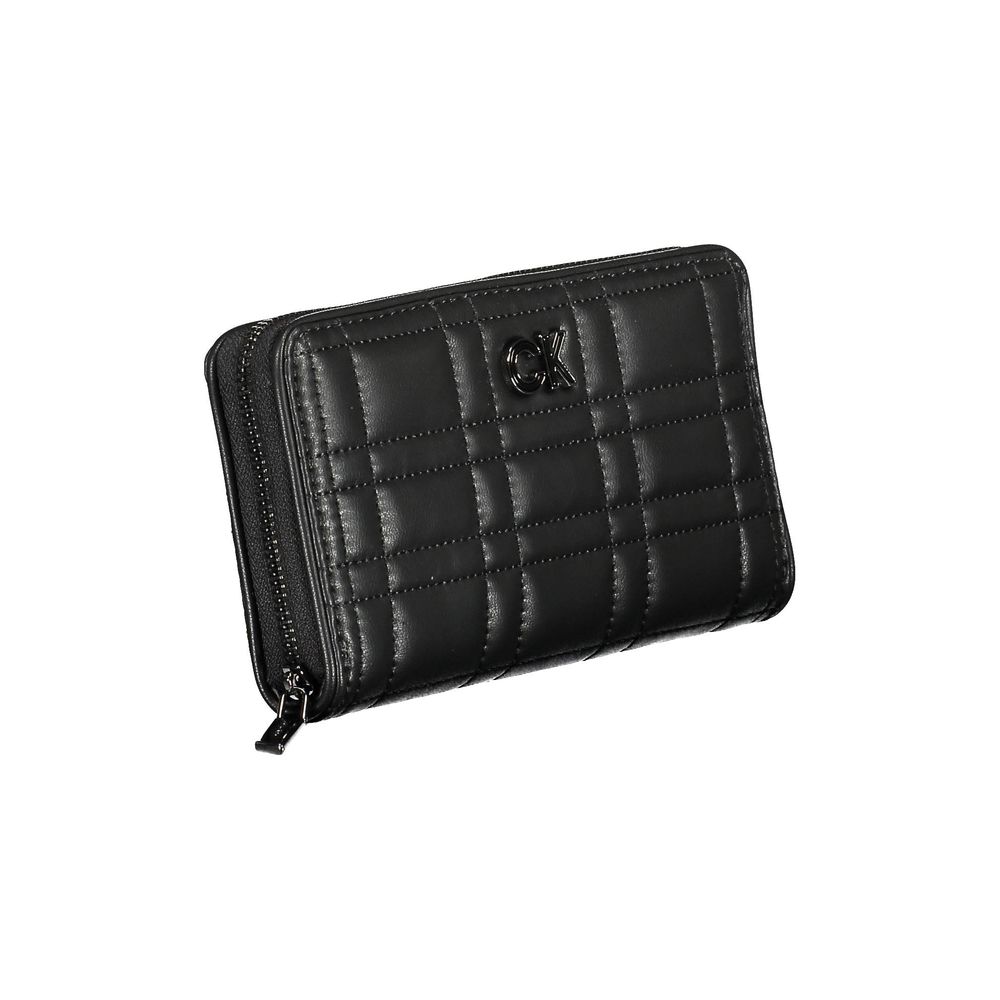 Nero Polyurethane Women Wallet