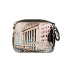 Grigio Synthetic Women Handbag