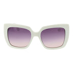 White Acetate Sunglasses