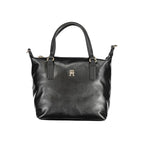 Nero Poliestere Woman Handbag