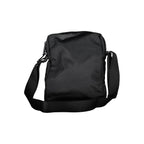 Black Polyester Men's Shoulder Bag