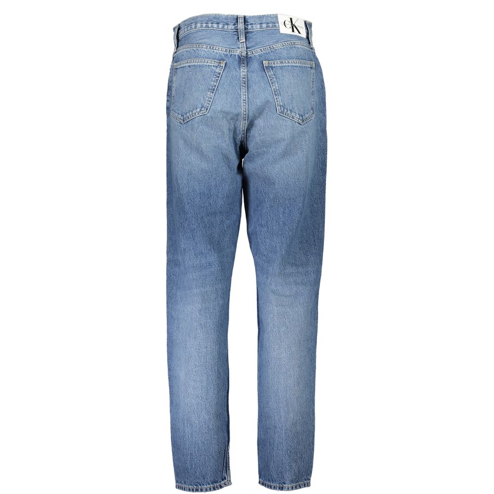 Blu Cotton Women Jeans