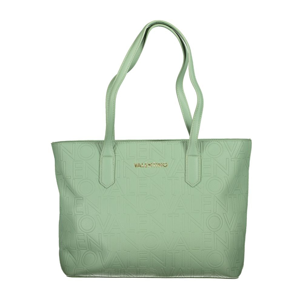 Verde Poliuretano Women Shoulder Bag