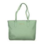 Verde Poliuretano Women Shoulder Bag