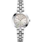 Gray Stainless Steel Dress Watch