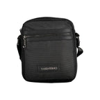 Black Fabric Men's Shoulder Bag