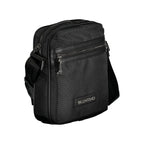 Black Fabric Men's Shoulder Bag