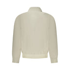 Beige Nylon Jackets & Coat