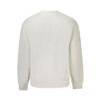 White Cotton Men's Sweatshirt