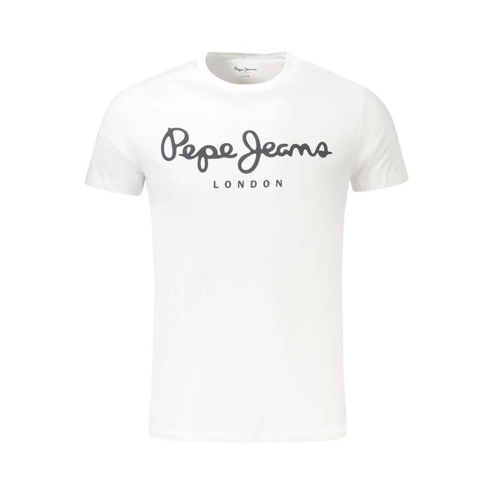 White Cotton Men TShirt