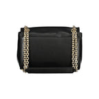 Black Polyurethane Women's Handbag