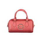 Rosso Polyurethane Women Handbag
