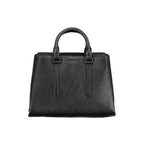 Nero Poliestere Women Handbag
