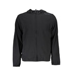 Black Polyester Men's Sweatshirt