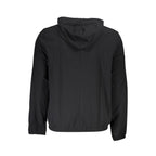 Black Polyester Men's Sweatshirt