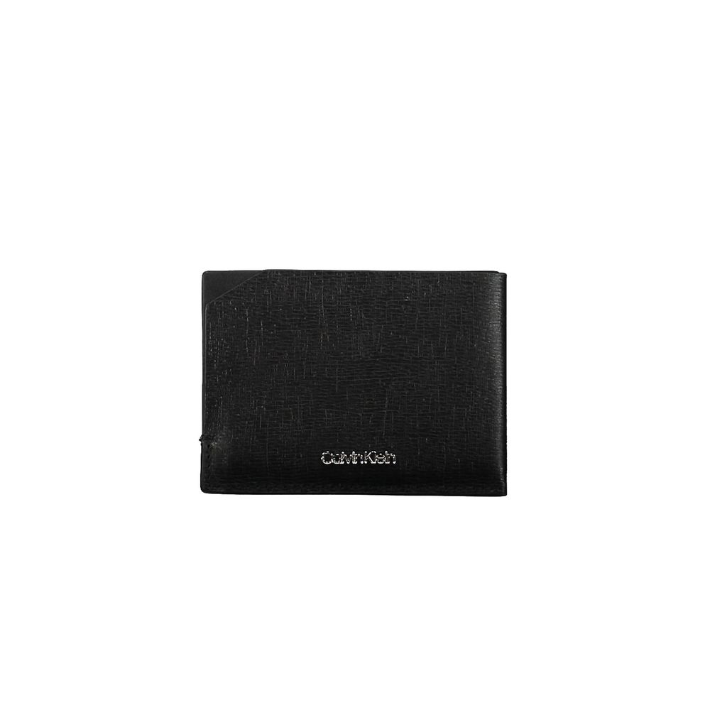 Black Leather Men Wallet