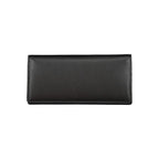 Black Polyurethane Women Wallet