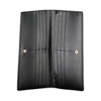 Black Polyurethane Women Wallet