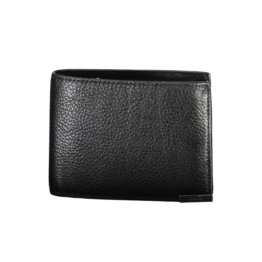Black Leather Men Wallet