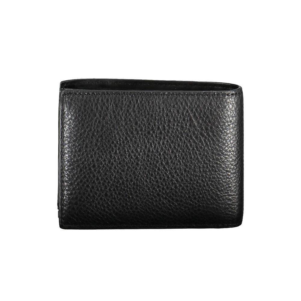 Black Leather Men Wallet