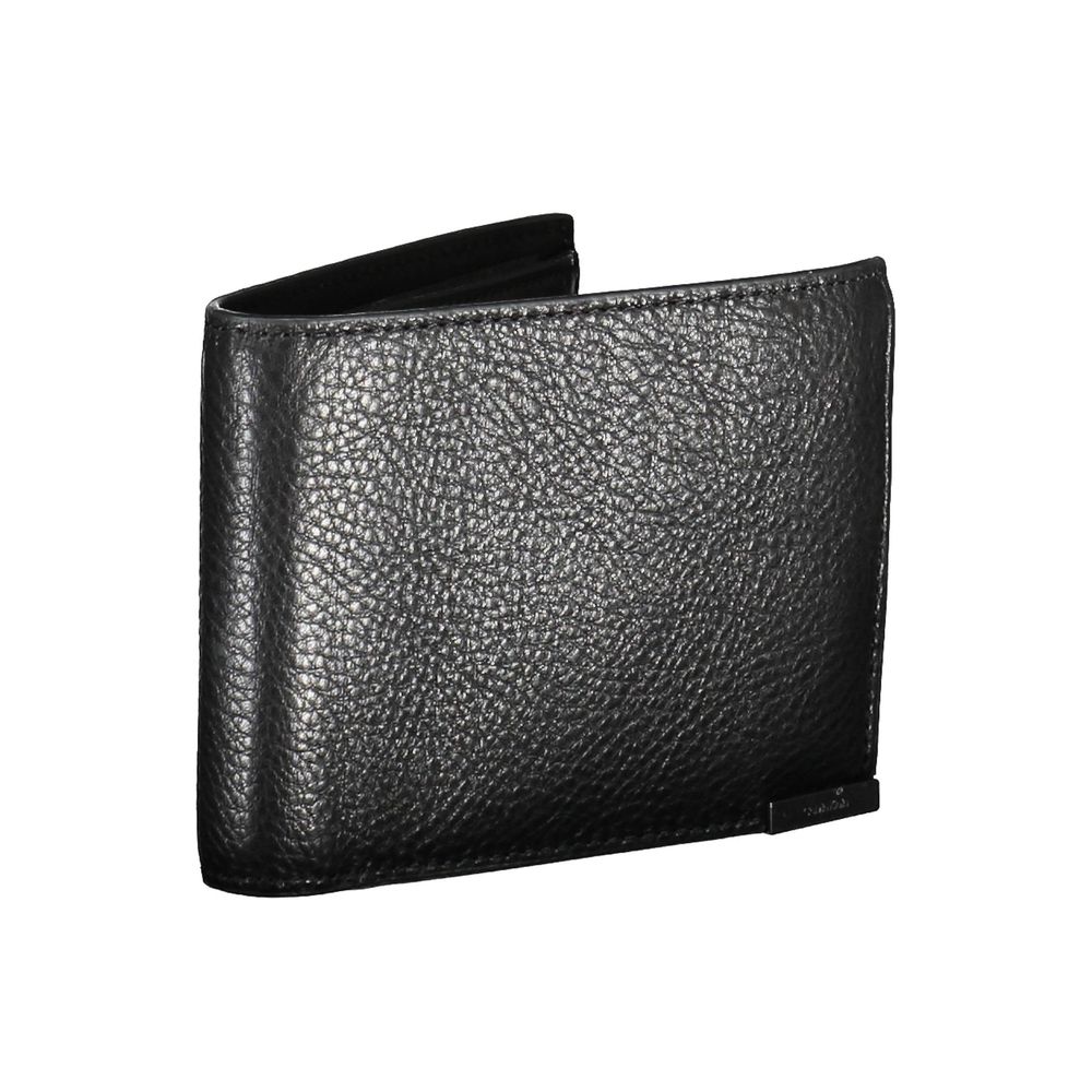 Black Leather Men Wallet