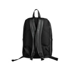 Black Polyester Men's Backpack