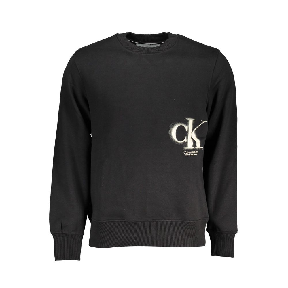 Nero Cotton Men Sweatshirt