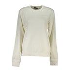 Bianco Cotton Women Sweatshirt