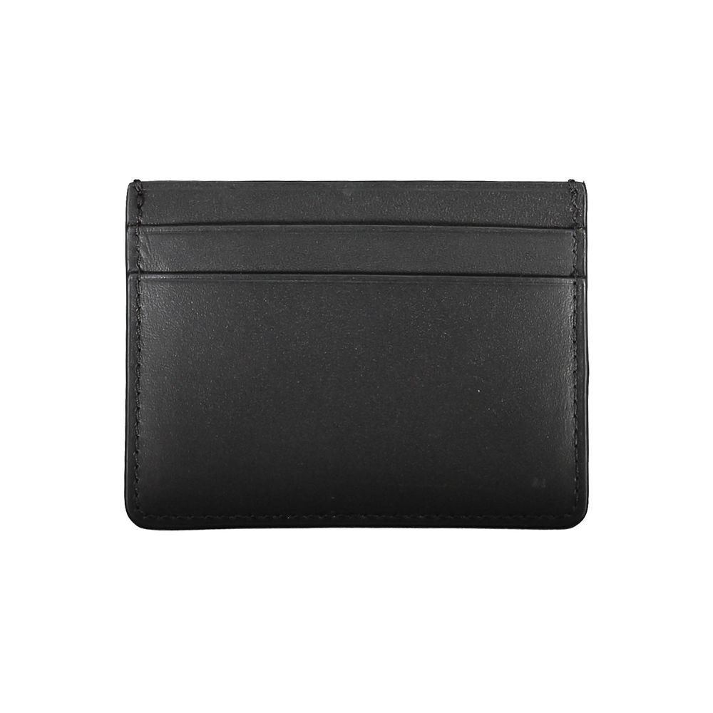Black Leather Men Wallet