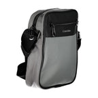 Grigio Polyester Men Shoulder Bag