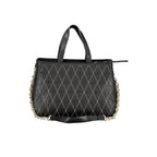 Nero Polyurethane Women Handbag