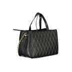 Nero Polyurethane Women Handbag