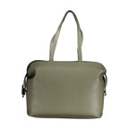 Verde Polyurethane Women Shoulder Bag