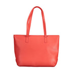 Rosso Poliuretano Women Handbag