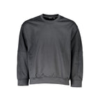 Black Polyester Men Sweater