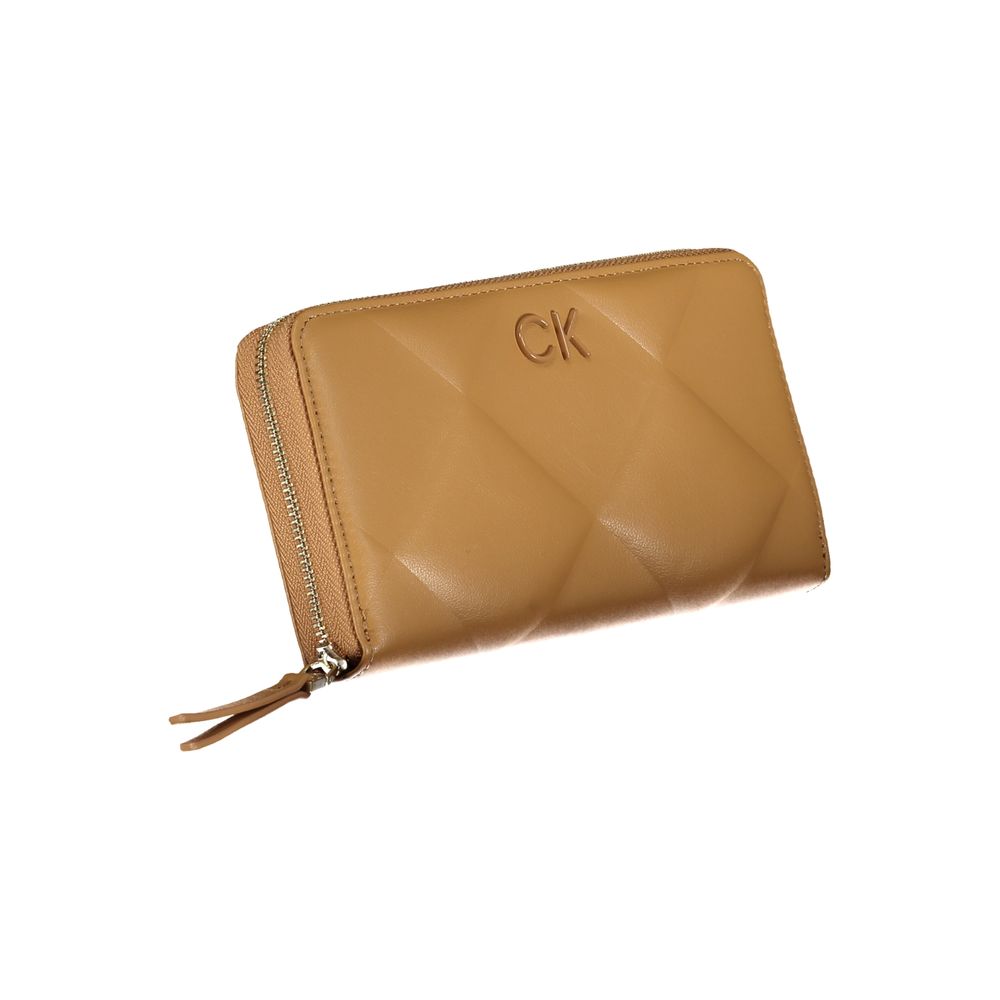 Marrone Poliuretano Donna Wallet
