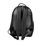 Black Polyester Men's Backpack