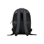 Blue Recycled Polyester Men Backpack