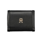 Black Polyurethane Women Wallet