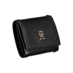 Black Polyurethane Women Wallet