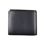Blue Leather Men Wallet