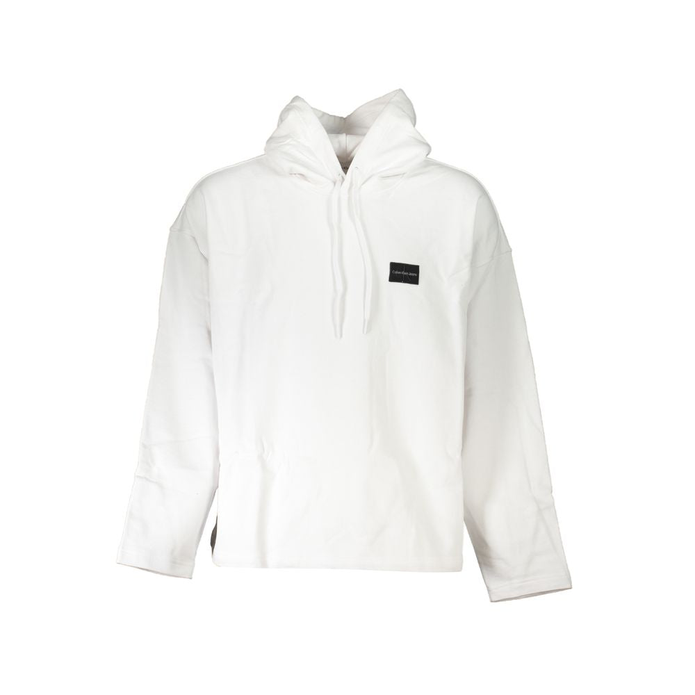 Bianco Cotton Male Sweatshirt