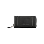 Black Polyester Women Wallet