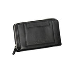 Black Polyester Women Wallet