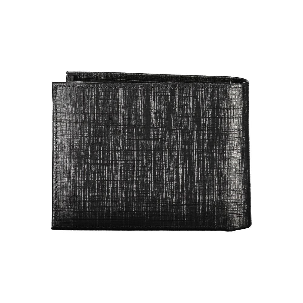 Black Leather Mens Wallet