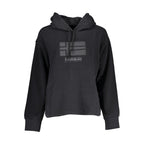 Black Cotton Women's Hoodie