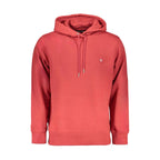 Red Cotton Men Sweatshirt