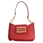 Rosso Poliuretano Women Handbag