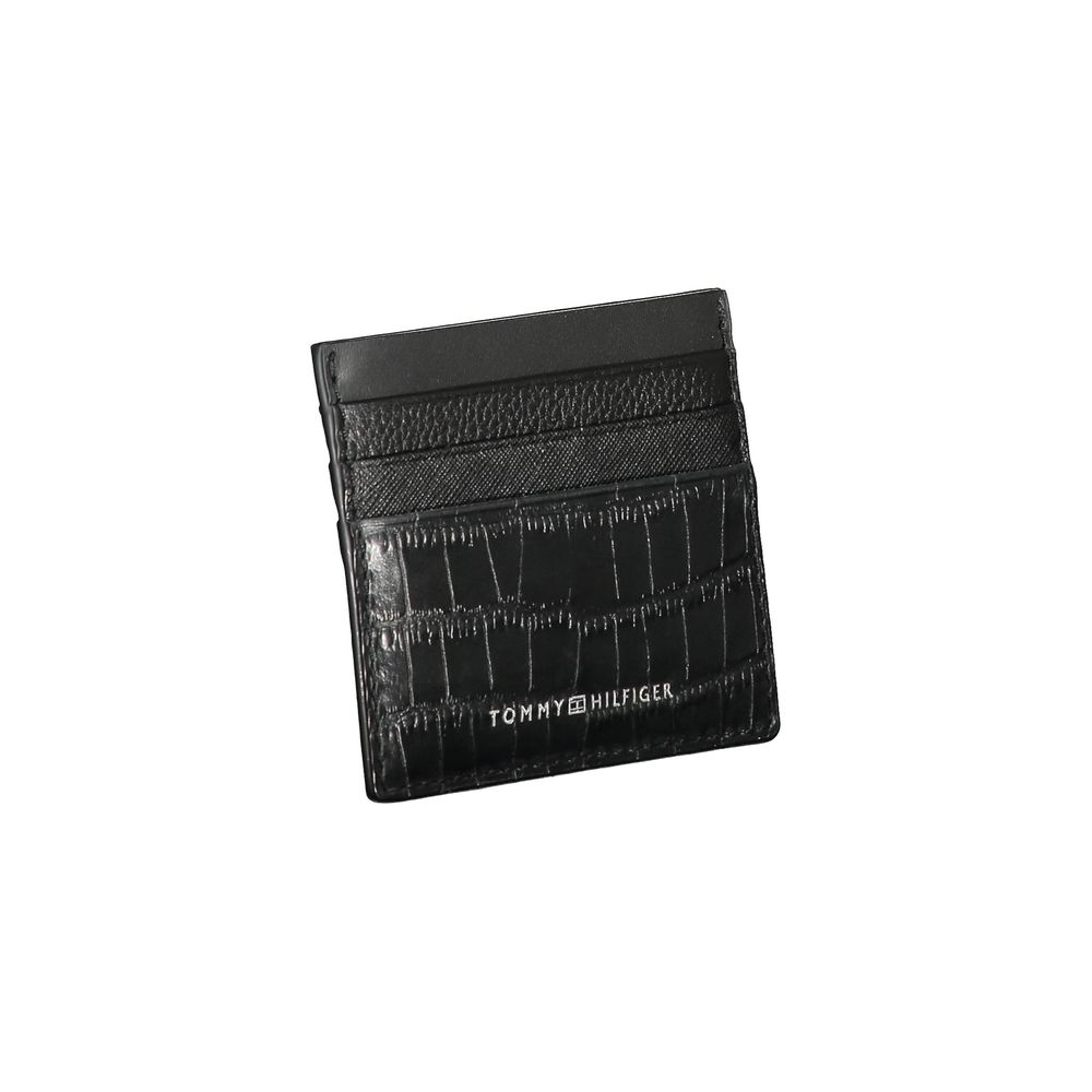 Black Leather Mens Wallet