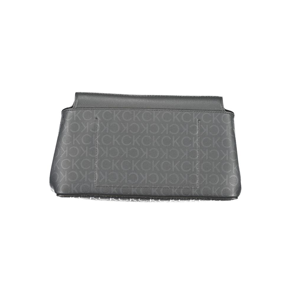 Black Polyester Women's Shoulder Bag